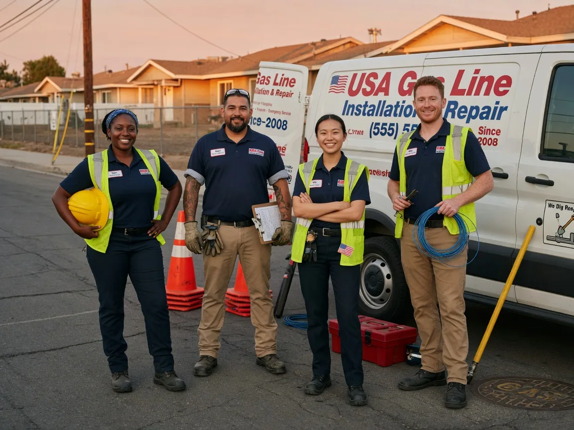 Gas Line Installation company in Van Tassell, WY